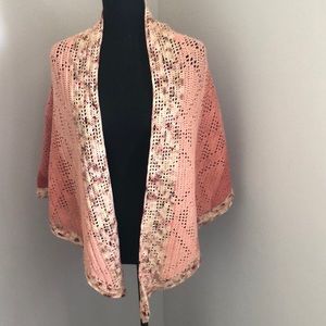 Shawl, 100% Hand Crochet